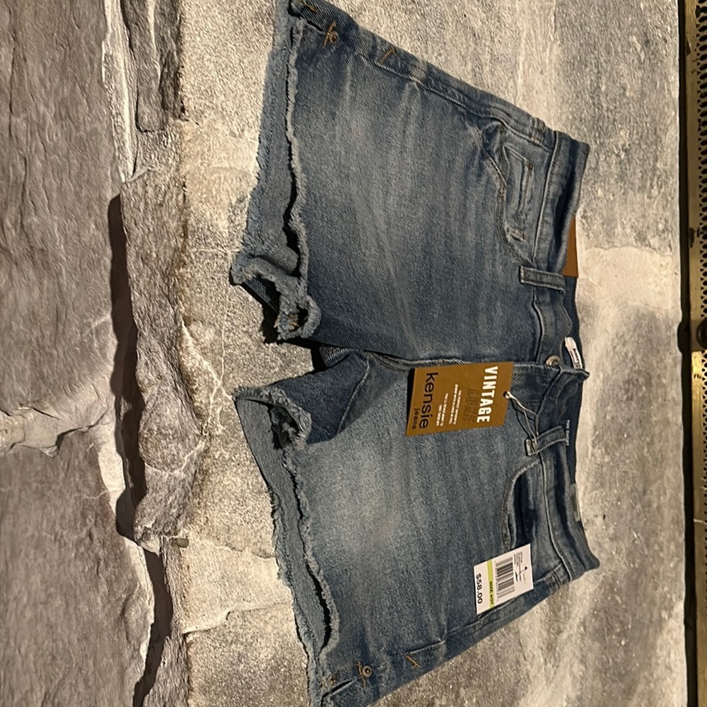 Vintage Blue Denim Shorts